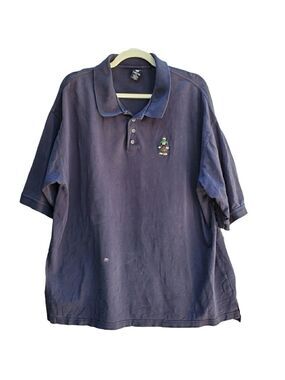 VTG 90's Marvin the Martian polo shirt Warner Brothers studio